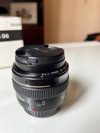 Objetivo Canon EF 50mm f/1.4 USM