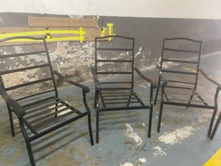 Sillas de jardín de hierro muy comodas