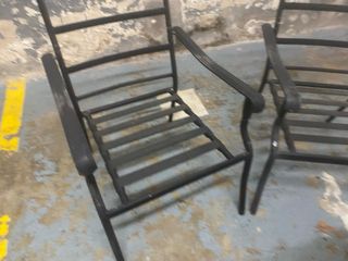 Sillas de jardín de hierro muy comodas