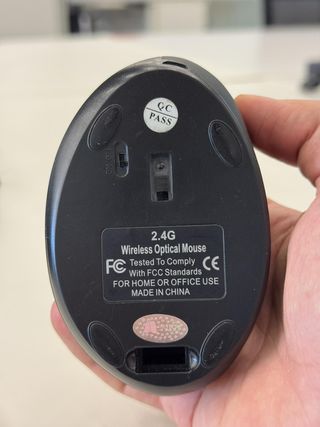 Mouse Inalámbrico 2.4G Negro