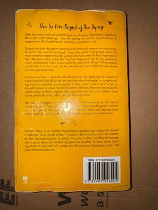 Top Five Regrets of the Dying A Life Transforme...