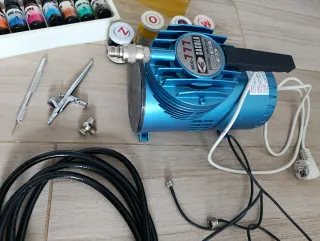 Compresor aerógrafo Sagola 777