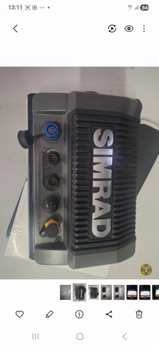 Simrad Sonda GPS/Plotter/Radar Simrad NSS8
