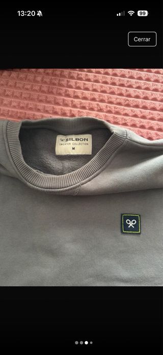 Sudadera Silbon Gris