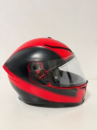 Casco AGV K5 Rojo y Negro
