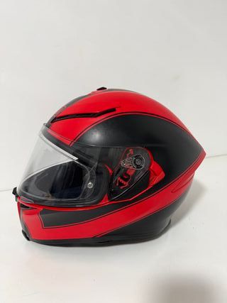 Casco AGV K5 Rojo y Negro