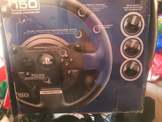 Volante Thrustmaster T150 Force Feedback + Pedales