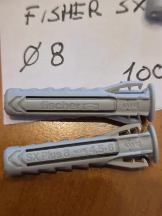 Assortimento 500  tasselli Fischer, Bifix, Wurth