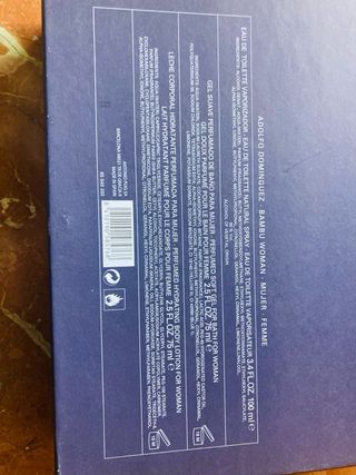 Adolfo Dominguez Bambú Set Perfume Mujer