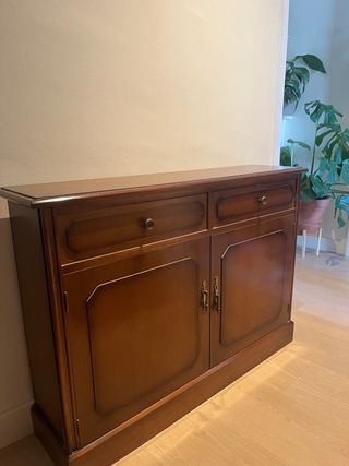 Mueble aparador recibidor de madera