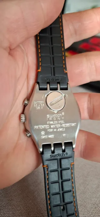 Orologio swatch irony YCS514,"Fine Steel"