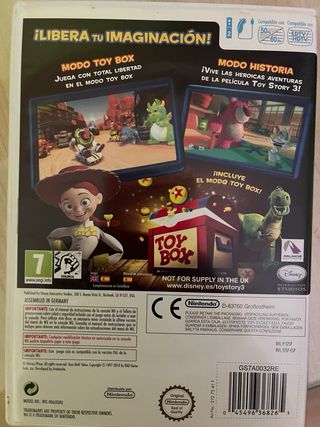 Juego Toy Story 3 para Nintendo Wii