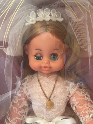 Muñeca Jesmar Comunión Bernabeu España Caja