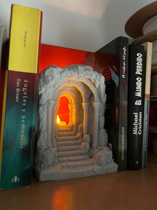 Sujetalibros Portal Fantasía Gris