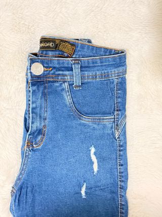 Pantalón vaquero azul Inkord talla 34.