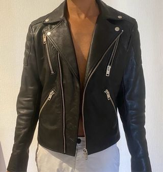 Chaqueta de cuero Diesel Talla M