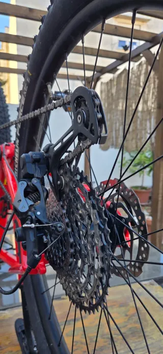 Bici MTB Canyon 27,5” tallaS monoplat 12v Shimano