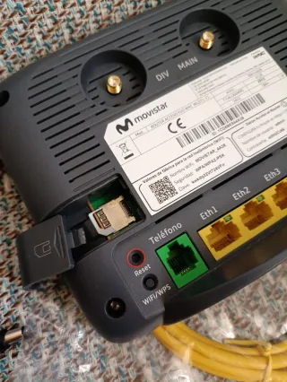 Movistar Router SIM 4G LTE WNC WLD71-T1