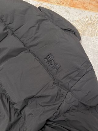 Anorak Superdry Negro Talla L Mujer