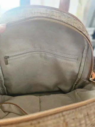 Bolso Mochila Flores