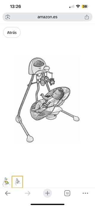 Columpio Hamaca Bebé Fisher-Price