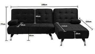 OFERTA SOFA CAMA AZUL NUEVO *685*038*326*