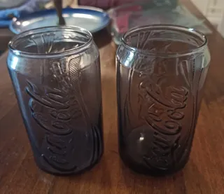 Set Bicchieri Coca-Cola Logo Vetro