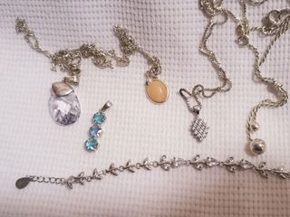 lote de joyas de plata