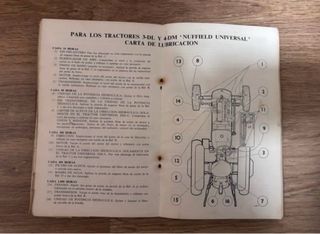 Manual Conductor Nuffield Tractor Español