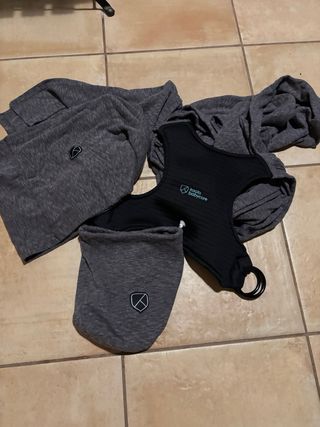 Portabebés Koala Cuddle Band Gris