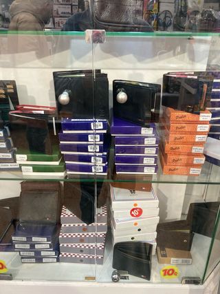 Carteras de piel para hombre