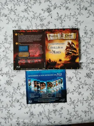 Blue ray de Piratas del caribe