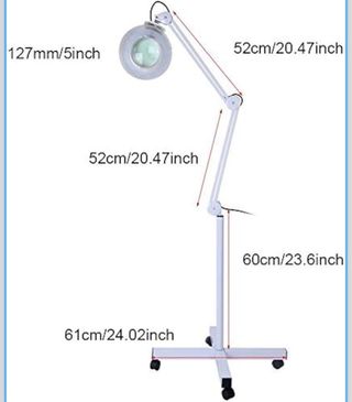 Lámpara LED Estética con Lupa