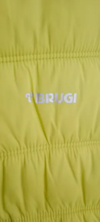 Giubbino piumino uomo Brugi giallo taglia 46