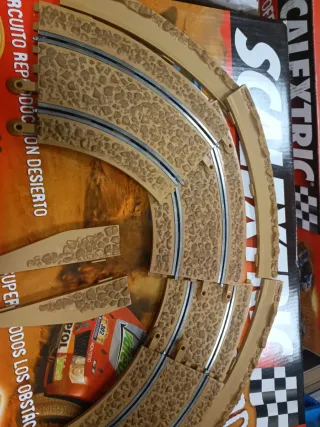 Curvas Scalextric Off Road 1/32