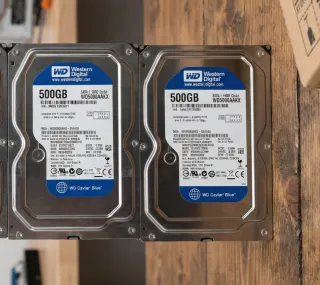 3 Discos Duros WD Caviar Blue 500GB