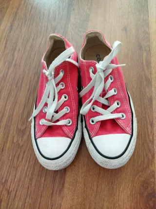 Zapatillas Converse Rojas Rosas Talla X