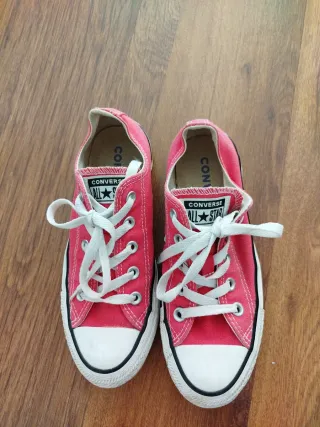 Zapatillas Converse Rojas Rosas Talla X