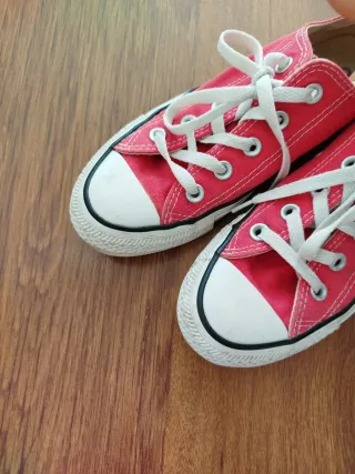 Zapatillas Converse Rojas Rosas Talla X