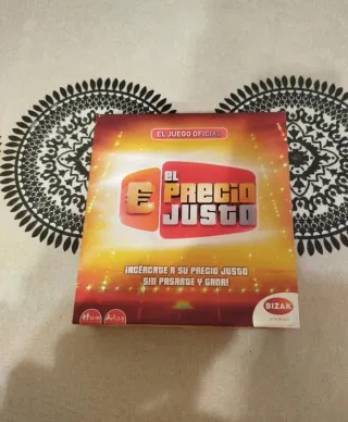 Juego de mesa El Precio Justo Bizak