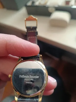 Reloj Vuillemin Regnier dorado y Negro