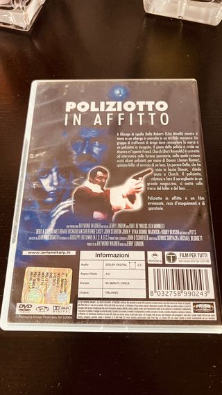 Stock 5 DVD: Poliziotto in Affitto, Matrix, Desper