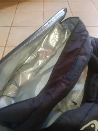 Bolsa Tenis Head 3 Raquetas Negra