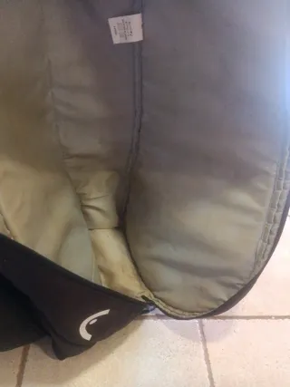 Bolsa Tenis Head 3 Raquetas Negra