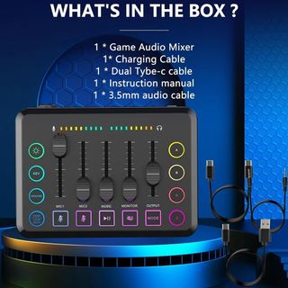 Mezclador Audio Podcast/Juegos PC