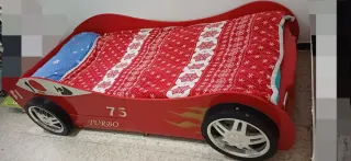 Cama Coche Rojo F1 Infantil