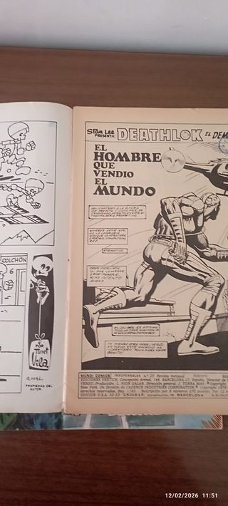 Deathlok, el Demoledor Editorial Vértice.