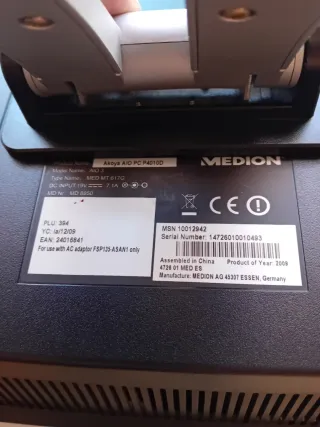 Medion All-in-One PC Intel Pentium Windows 7 Akoya