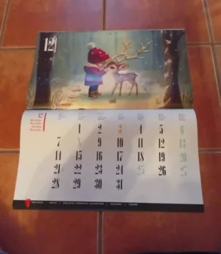 Calendario El Principito 2026