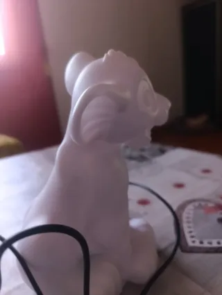 Lámpara infantil de mesita Rey León